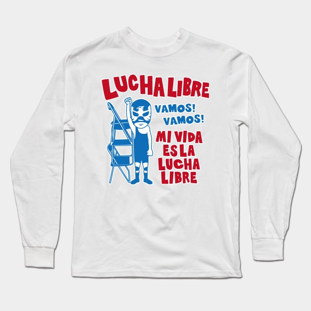 LUCHA LIBRE#32 Long Sleeve T-Shirt by RK58